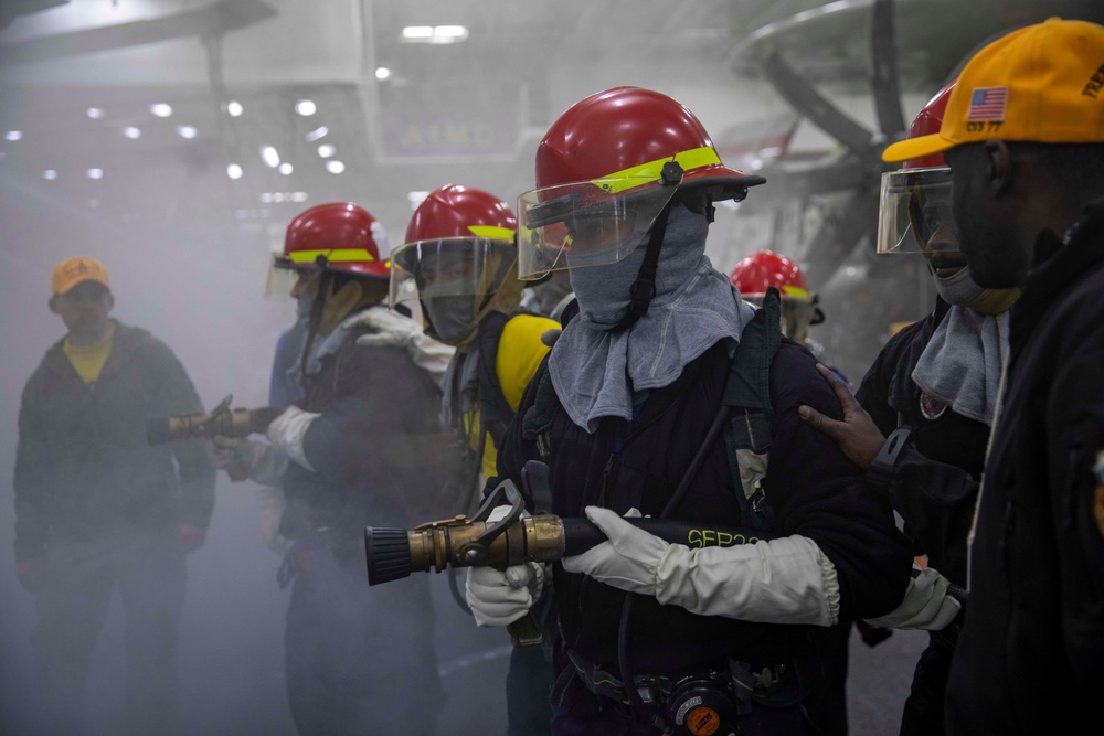 Daily Operations Aboard USS George H.W. Bush (CVN 77)