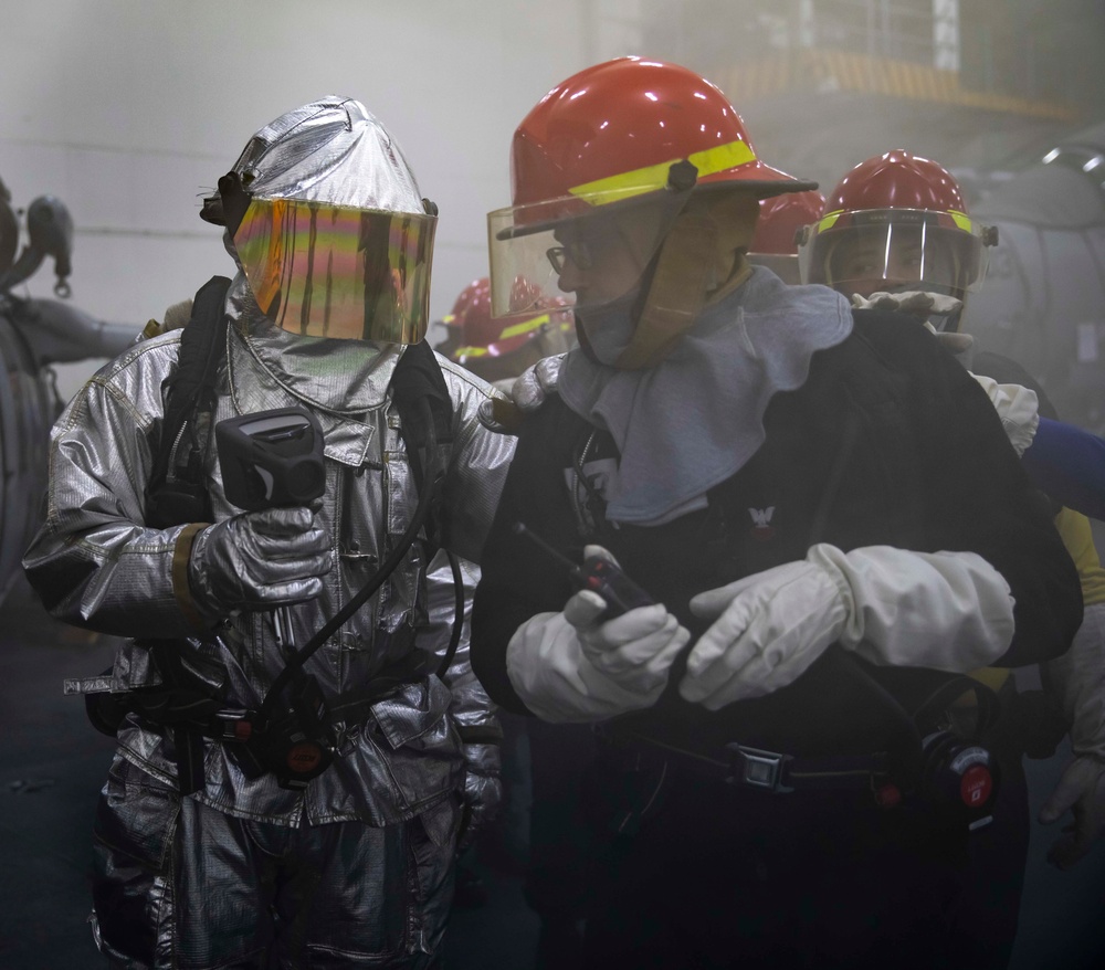 Daily Operations Aboard USS George H.W. Bush (CVN 77)