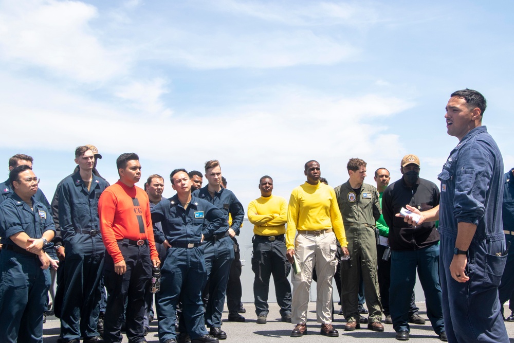 Safety Stand Down Training Aboard Anchorage