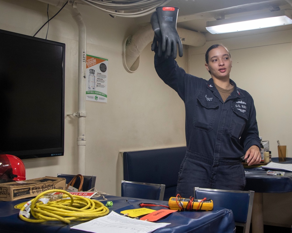 Safety Stand Down Training Aboard Anchorage