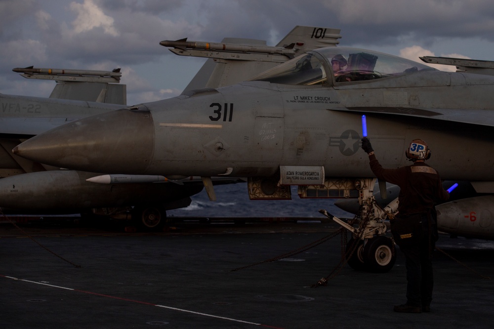 Nimitz Conducts Flight Operations