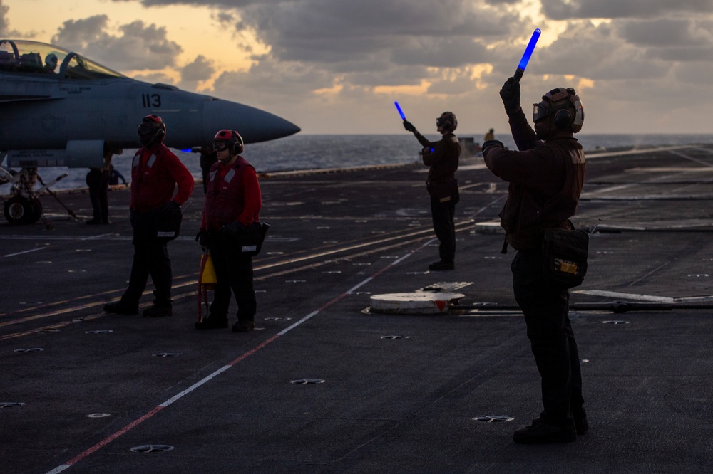 Nimitz Conducts Flight Operations