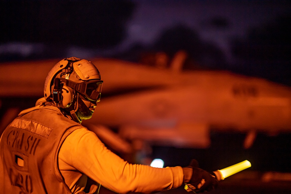 Nimitz Conducts Flight Operations