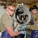 134th Air Refueling Wing Airmen change out fuel filter vessels.