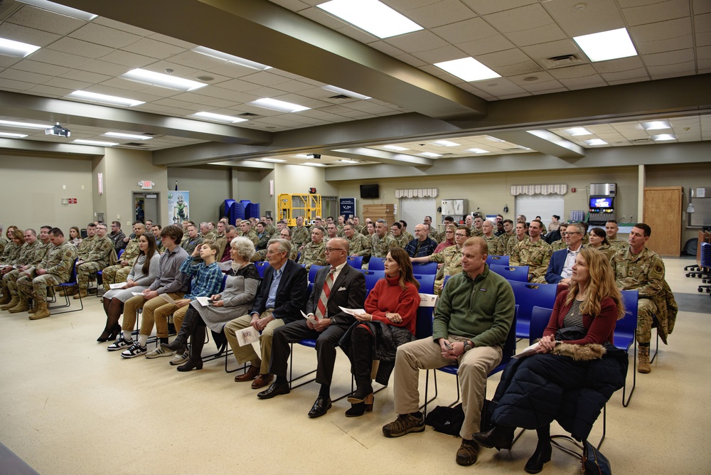 Col. David Sowers promotion ceremony