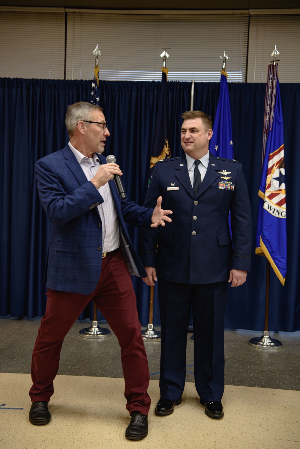 Col. David Sowers promotion ceremony