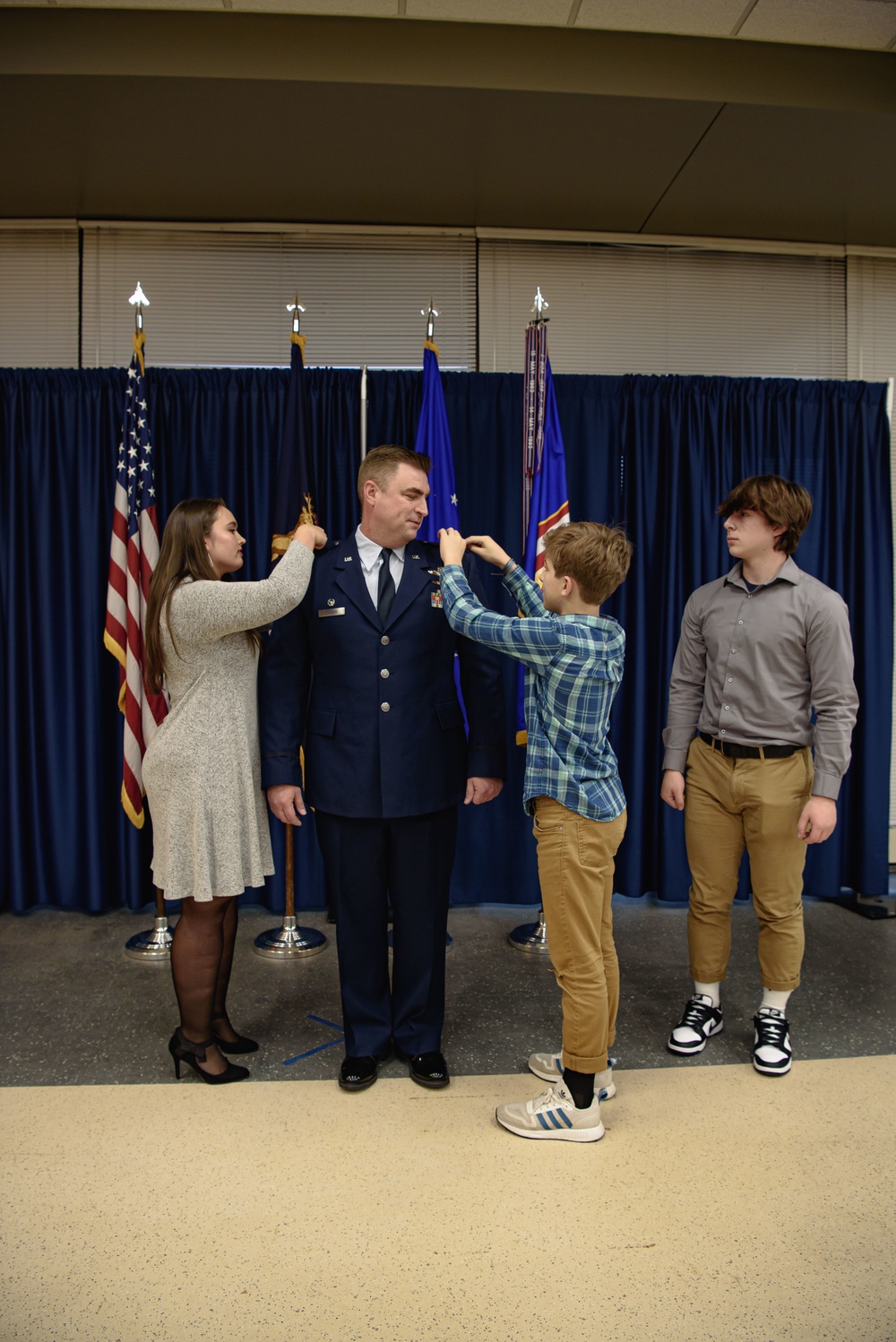 Col. David Sowers promotion ceremony