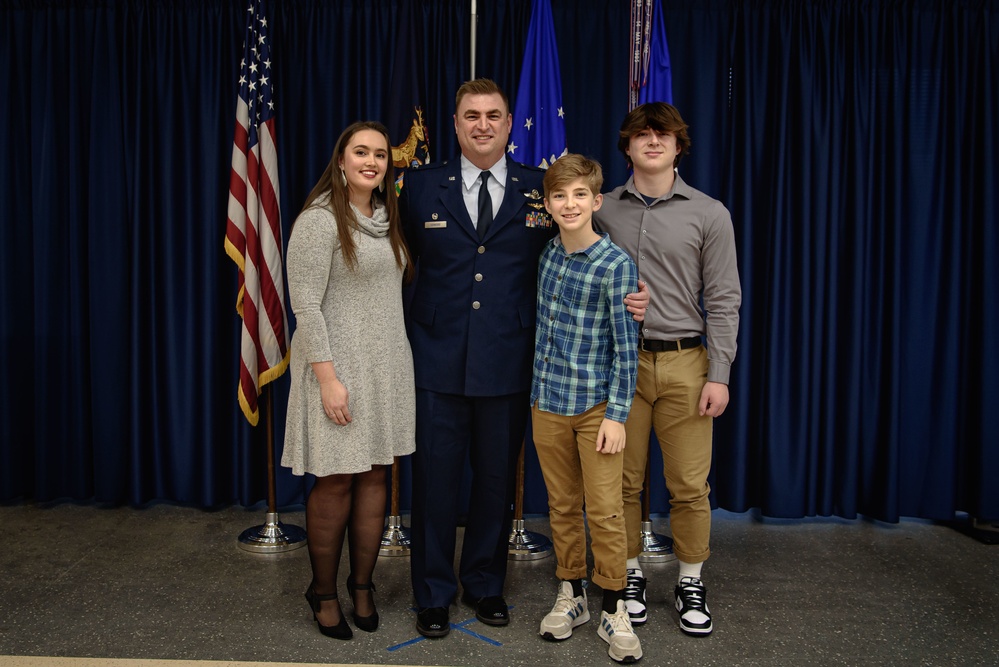 Col. David Sowers promotion ceremony