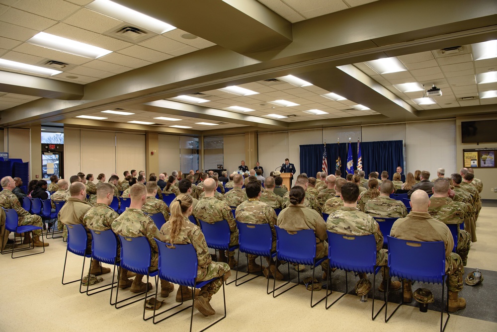 Col. David Sowers promotion ceremony