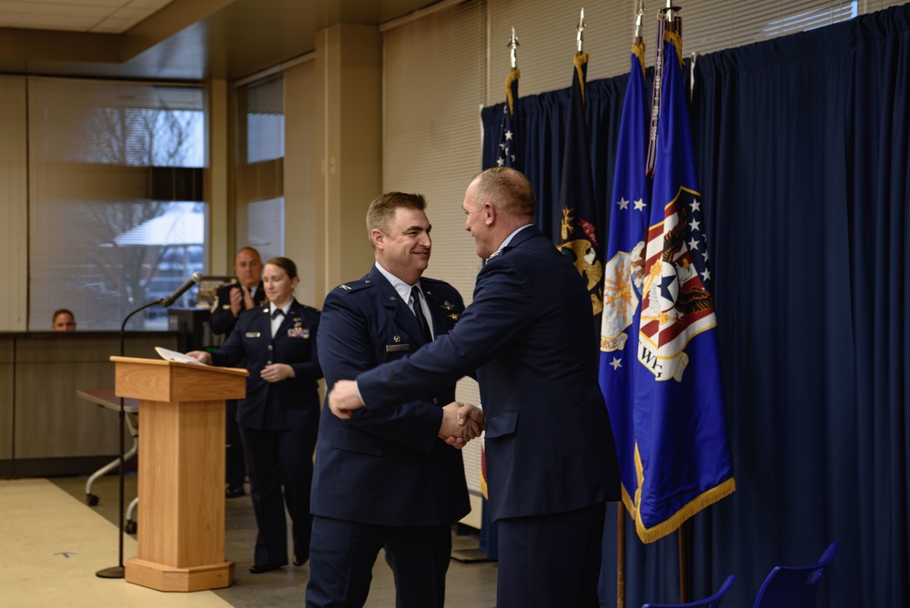 Col. David Sowers promotion ceremony