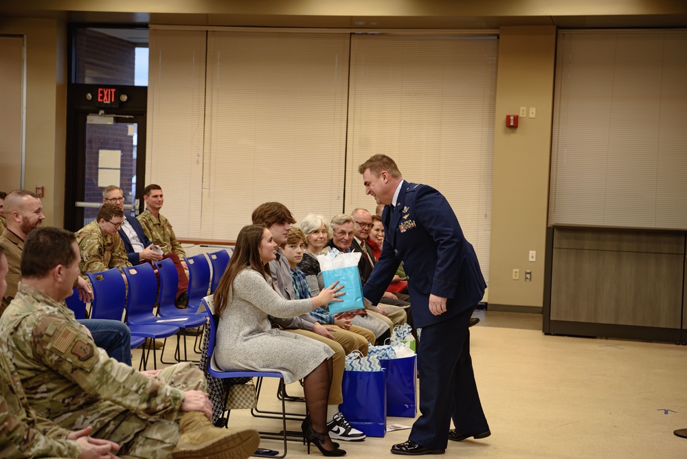 Col. David Sowers promotion ceremony