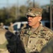 U.S. Army Reserve Soldiers report to the 143d Expeditionary Sustainment Command headquarters