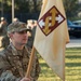 U.S. Army Reserve Soldiers report to the 143d Expeditionary Sustainment Command headquarters