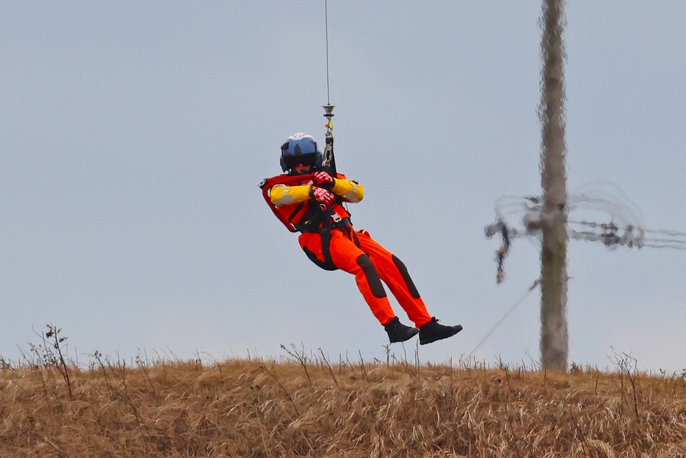 U.S. Coast Guard Training at Selfridge