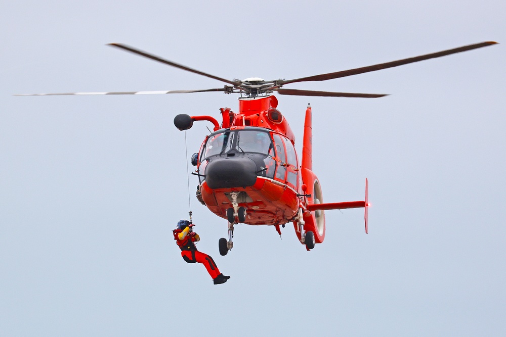 U.S. Coast Guard Training at Selfridge