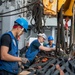 USS Leyte Gulf (CG 55) Completes Replenishment-at-Sea