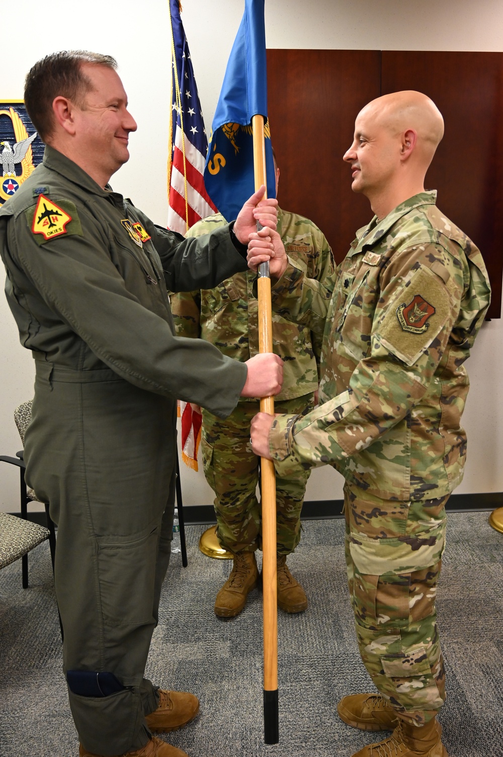 Cameron takes command of 507th Operations Support Squadron