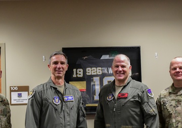 10th Air Force Visits 926th Wing