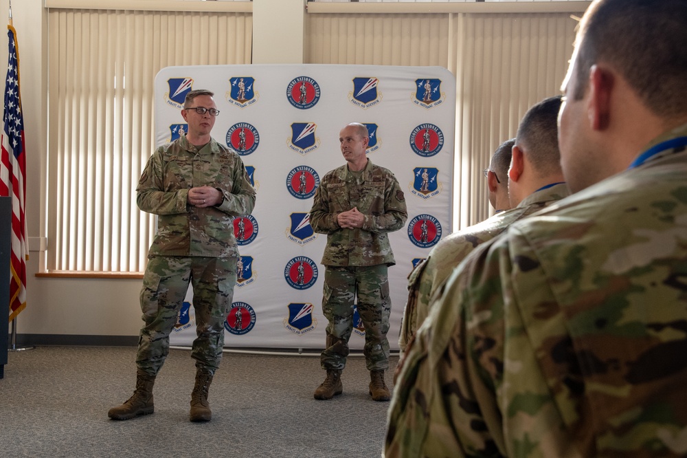 13 SNCOs inducted into 131st Bomb Wing