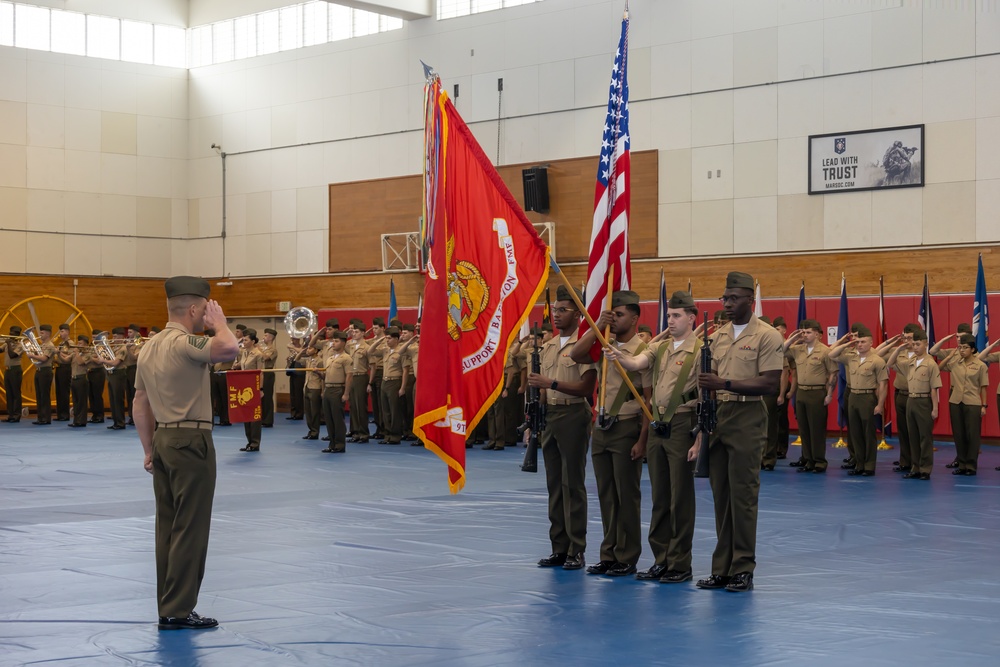 9th Engineer Support Battalion Sergeant Major Appointment Ceremony