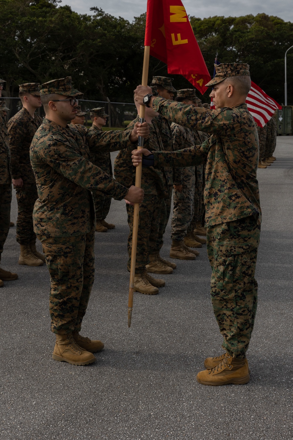 MASS-2 Company Commander Change of Command