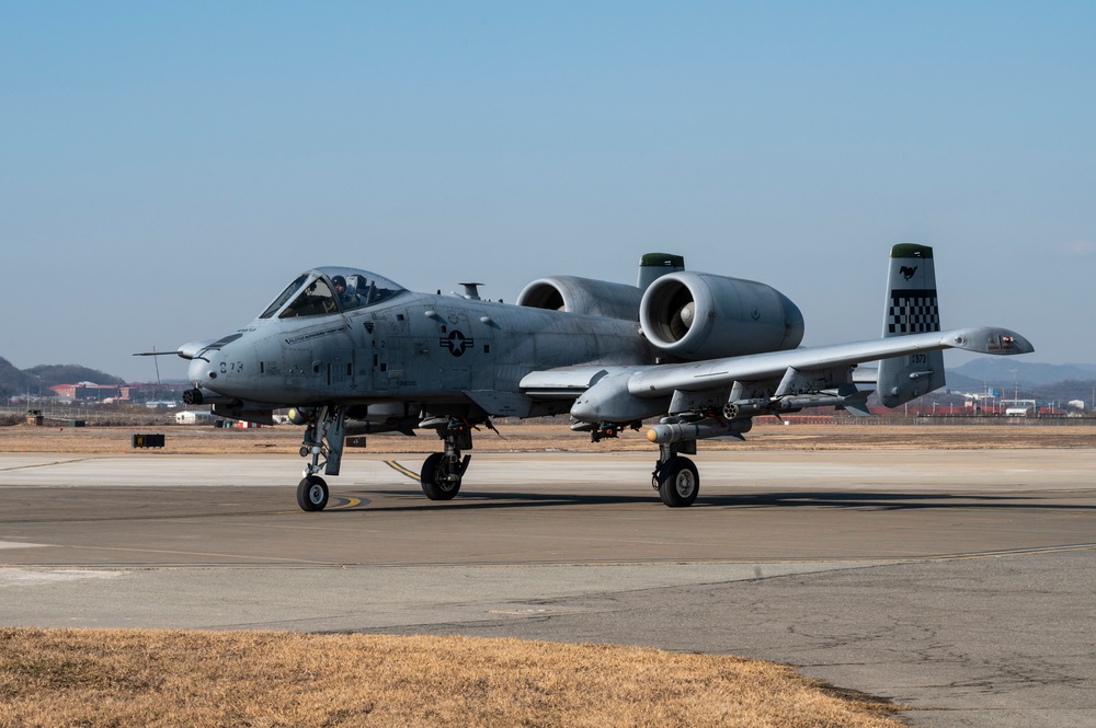 25th Fighter Squadron Operations at Osan Air Base