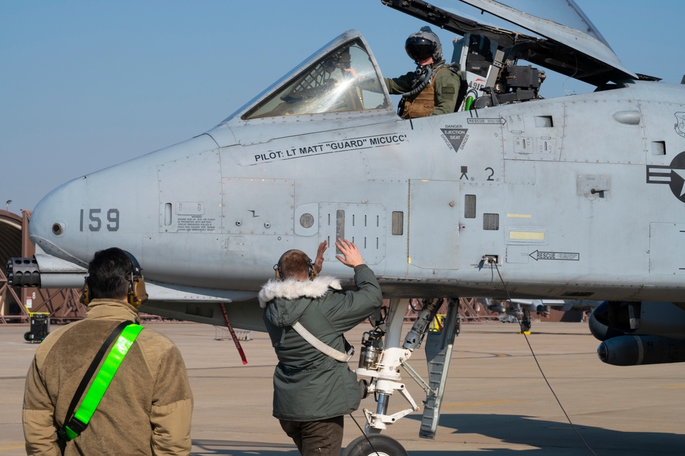 25th Fighter Squadron Operations at Osan Air Base