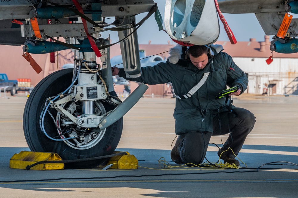 25th Fighter Squadron Operations at Osan Air Base