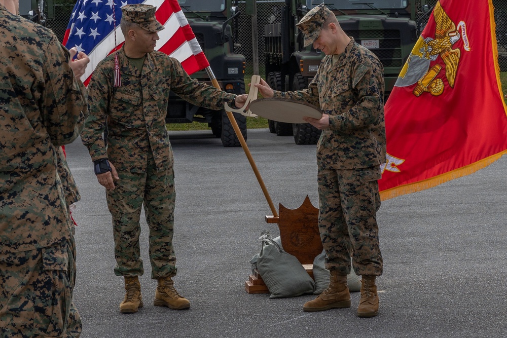 MASS-2 Company Commander Change of Command