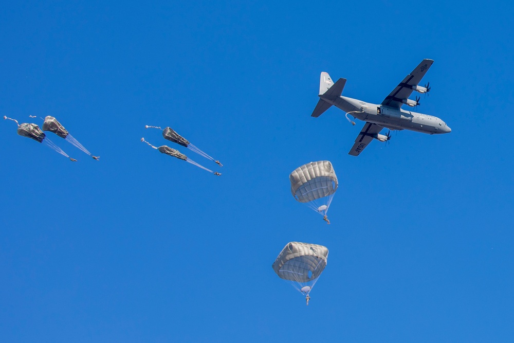 Yokota participates in multilateral New Year’s Jump exercise