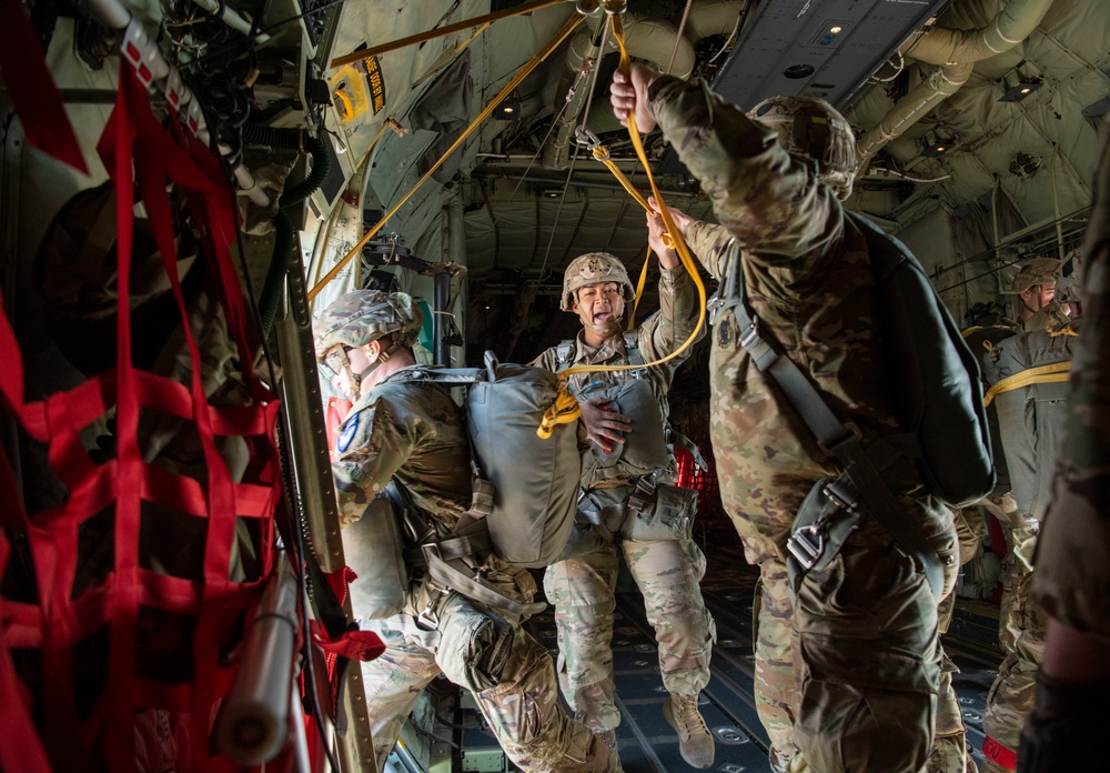 Yokota Air Base joins forces with multilateral partners during New Year's Jump