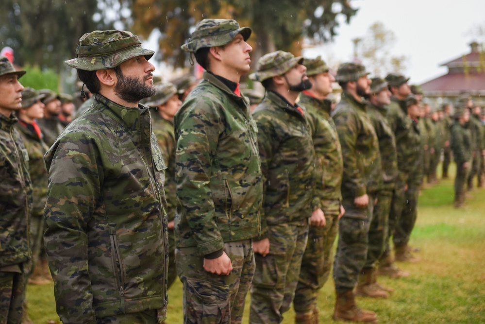 Spanish Change of Command