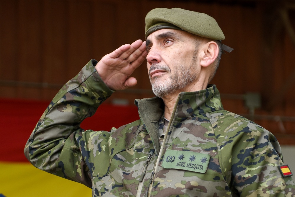 Spanish Change of Command