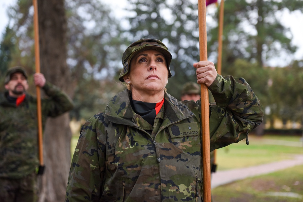 Spanish Change of Command