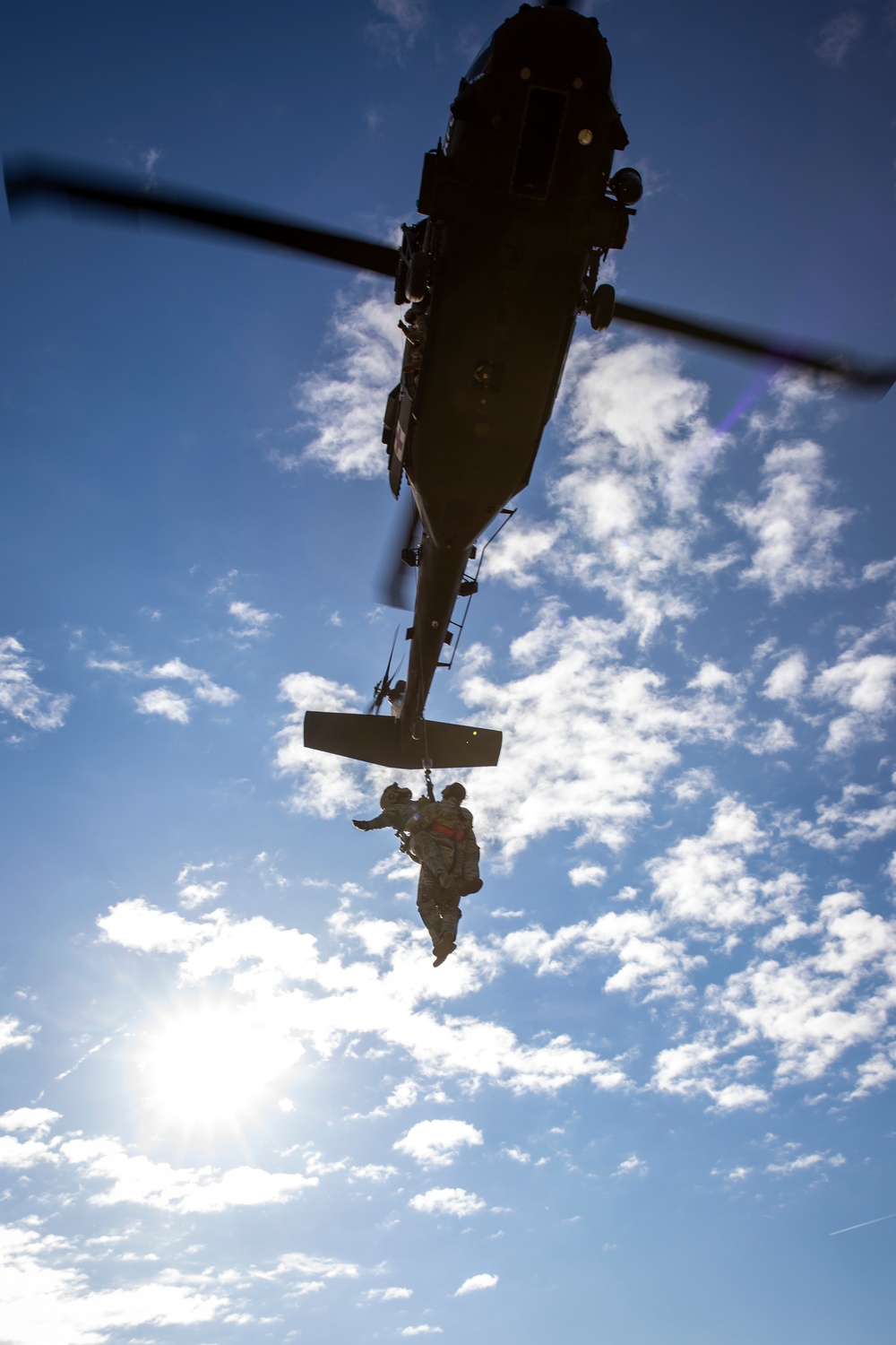 KFOR MEDEVAC team conducts hoist training