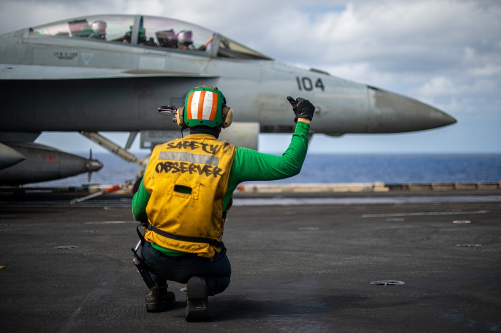 Nimitz Conducts Flight Operations