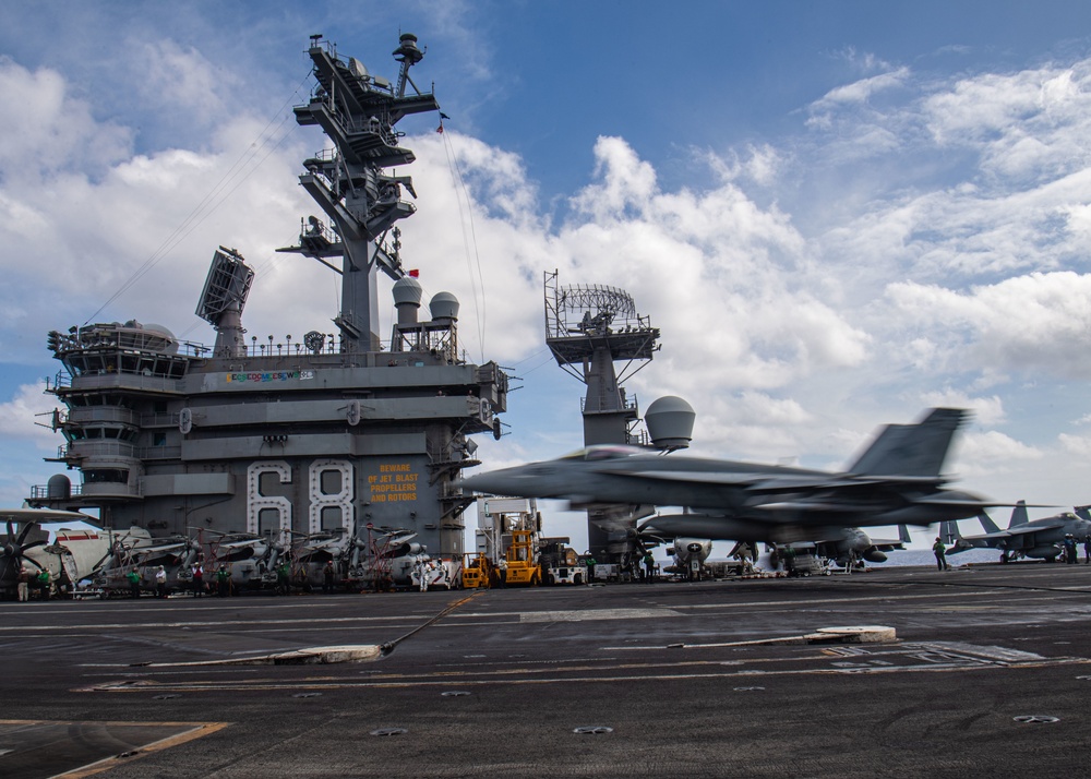 Nimitz Conducts Flight Ops