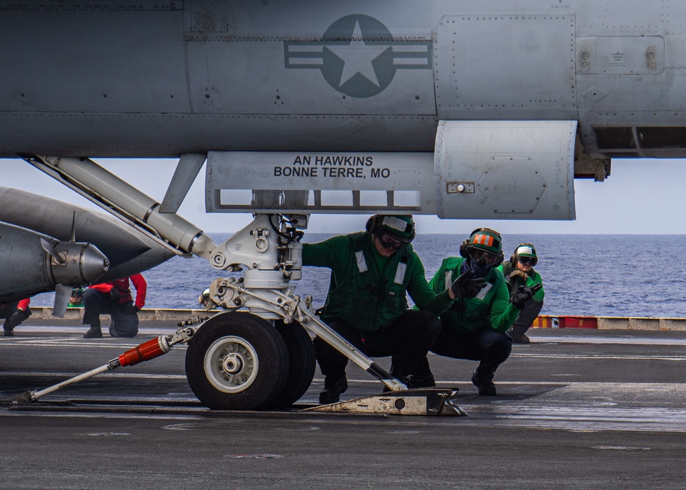 Nimitz Conducts Flight Ops