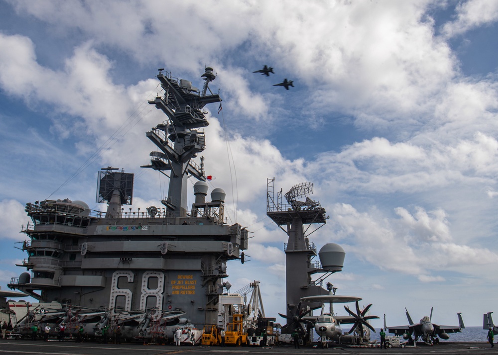 Nimitz Conducts Flight Ops