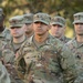 U.S. Army Reserve Soldiers report to the 143d Expeditionary Sustainment Command headquarters