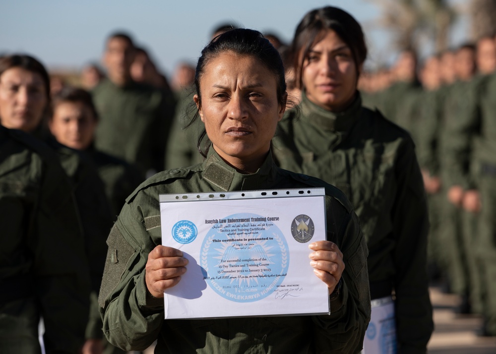 Asayish approves first wave of correctional force training members