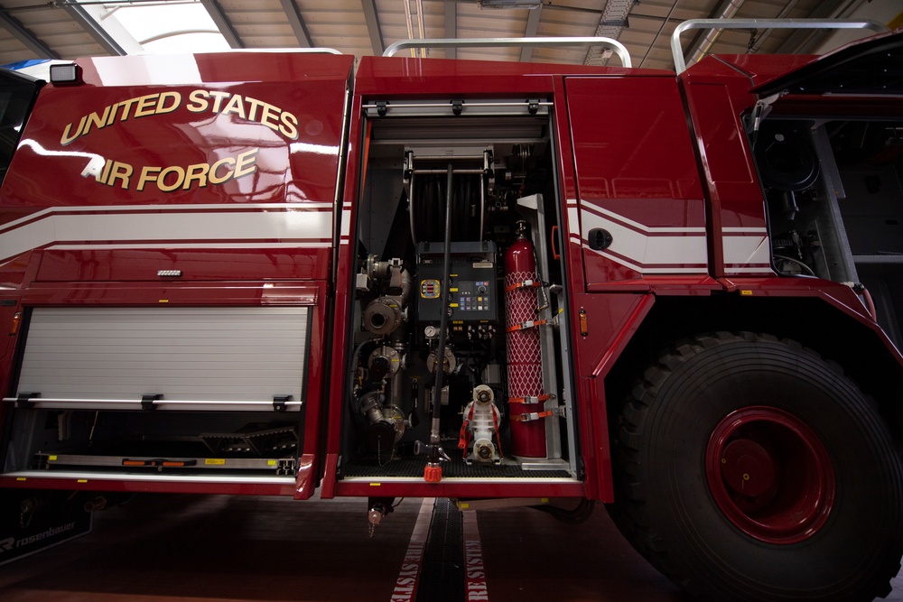 52 LRS maintains fire truck readiness, ensures mission success