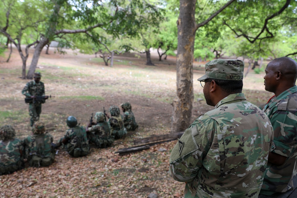 U.S. &amp; Malawi Army Instructors Discuss NCO Development