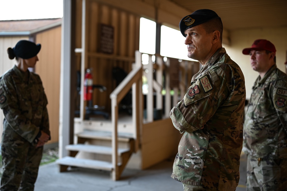 AETC Command Chief of Security Forces Visits Laughlin