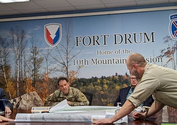 Fort Drum officials discuss bald eagle protection with Falcon Brigade