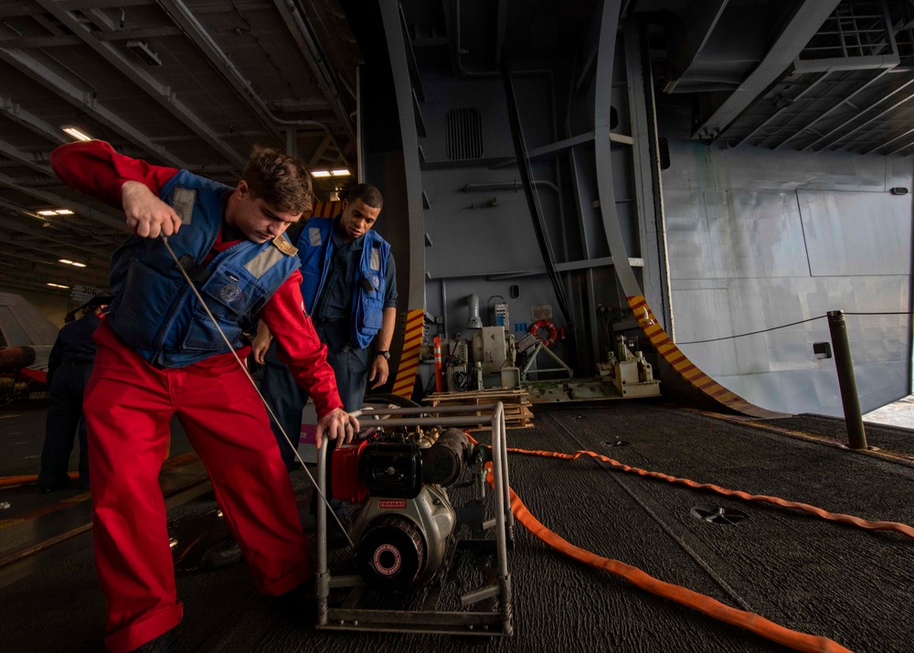 Daily Operations Aboard George H.W. Bush (CVN 77)