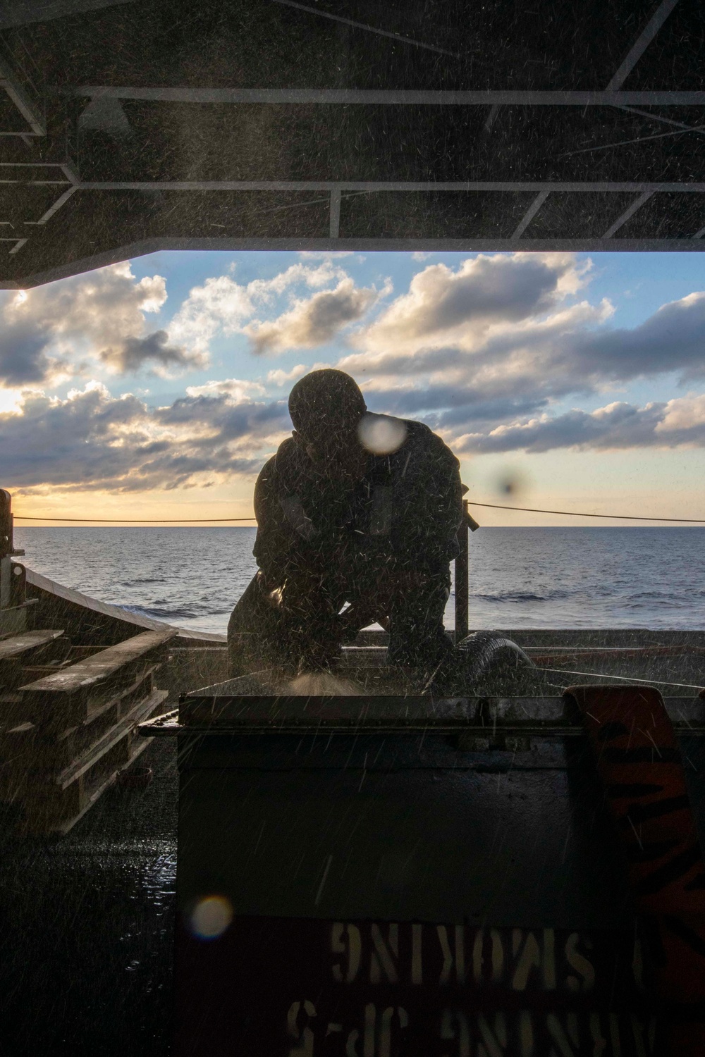 Daily Operations Aboard George H.W. Bush (CVN 77)