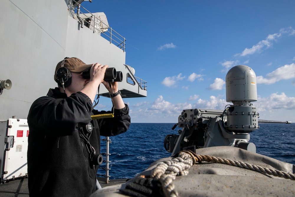 Daily Operations Aboard USS George H.W. Bush (CVN 77)