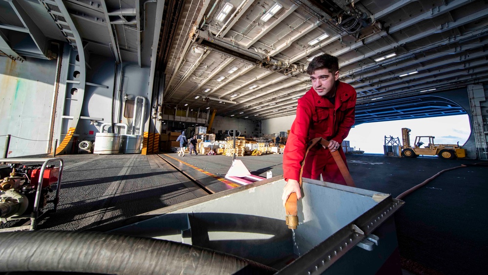 Daily Operations Aboard George H.W. Bush (CVN 77)