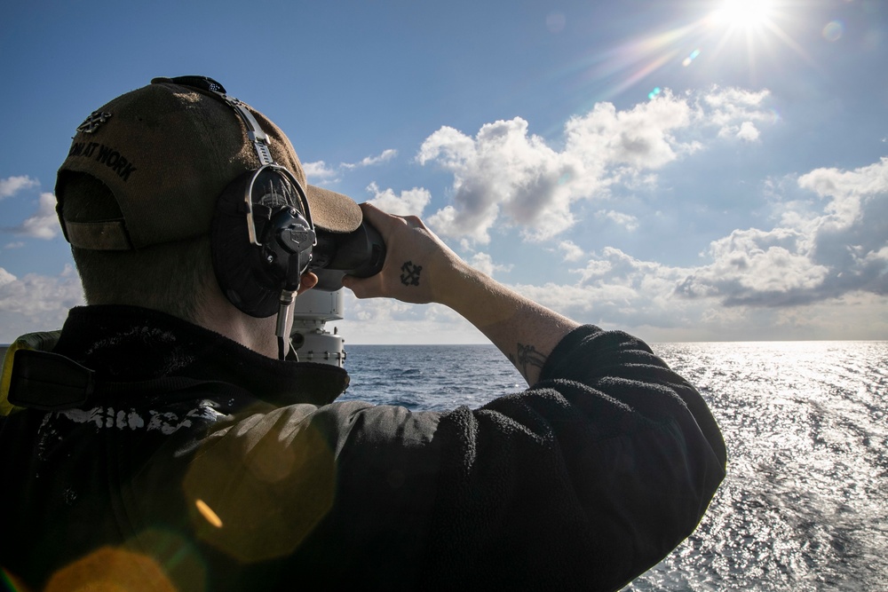 Daily Operations Aboard USS George H.W. Bush (CVN 77)